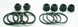 TOURMAX Brake Caliper Repair Kit Honda - Extra