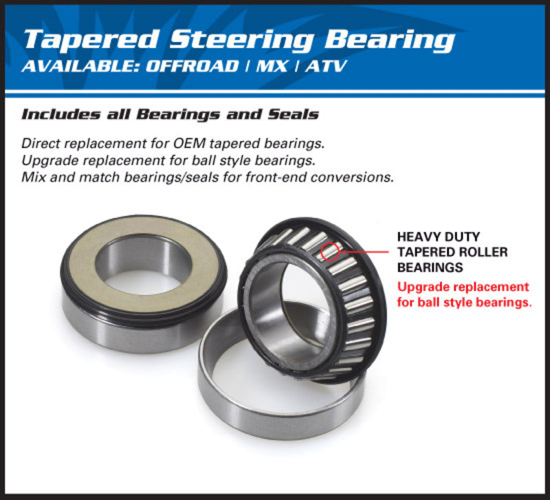 ALL BALLS Steering Shaft Bearing Kit - Extra