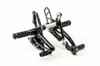 LSL Standard Rearset Black BMW R 1200 Nine-T