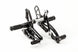 LSL Standard Rearset Black BMW R 1200 Nine-T
