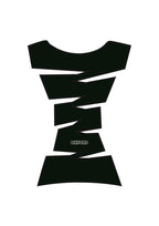 OXFORD Jagged Vinyl Tank Cover Black - Main
