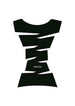 OXFORD Jagged Vinyl Tank Cover Black - Extra