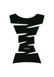 OXFORD Jagged Vinyl Tank Cover Black - Extra