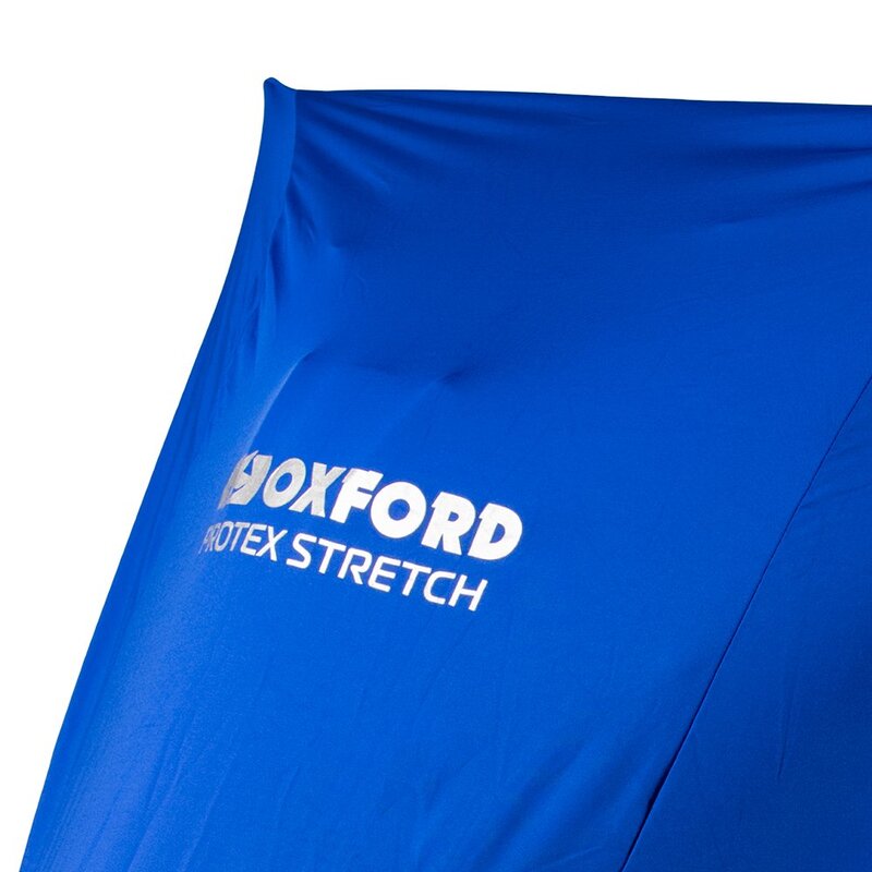OXFORD Indoor Protective Cover Protex Stretch Blue - Moto / Scooter - S - Extra