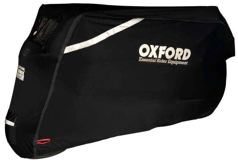 OXFORD Outdoor Protective Cover Protex Stretch Black - Moto / Scooter - XL - Main