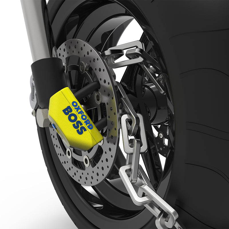 OXFORD 16mm Big Boss+ Chain Lock - 1.2m x 12mm - Extra