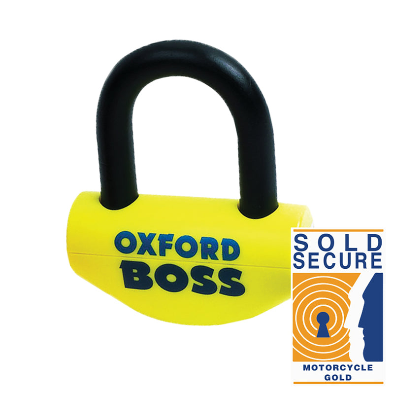 OXFORD Big Boss Disc Lock - Ã˜16mm Yellow - Extra