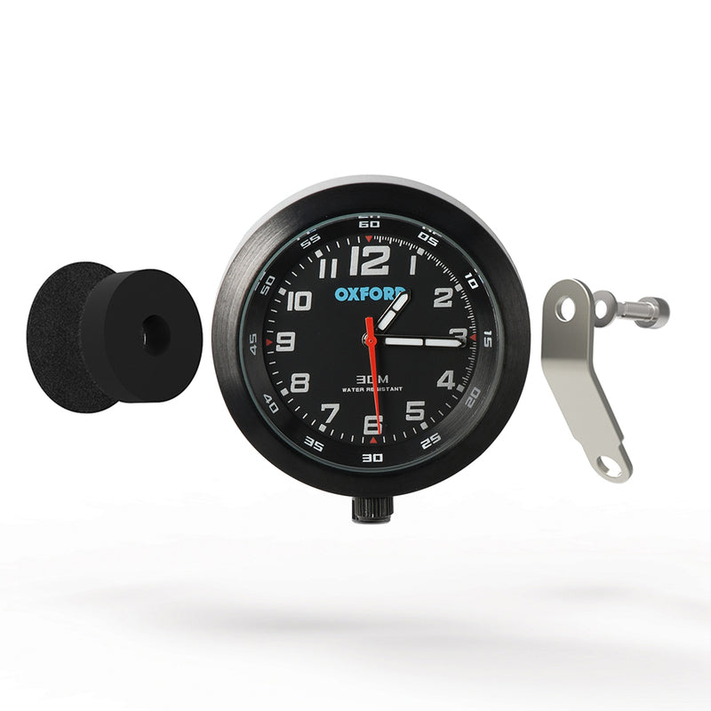 OXFORD Analogic Clock Black - Main