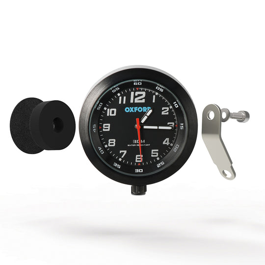 OXFORD Analogic Clock Black - Main