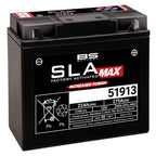 BS BATTERY SLA Max Battery Maintenance Free Factory Activated - 51913 - Main