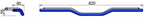 LSL HANDLEBAR 122A000, SIL