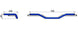 LSL HANDLEBAR 123LS02, BLK