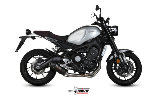 MIVV FULL EXHAUST SYSTEM OVAL, CARBON EC