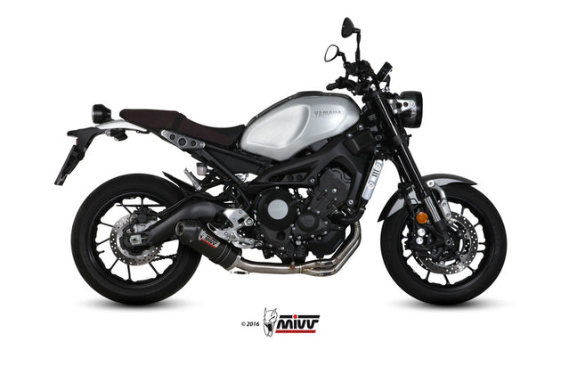 MIVV FULL EXHAUST SYSTEM OVAL, CARBON EC