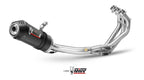 MIVV FULL EXHAUST SYSTEM OVAL, CARBON EC