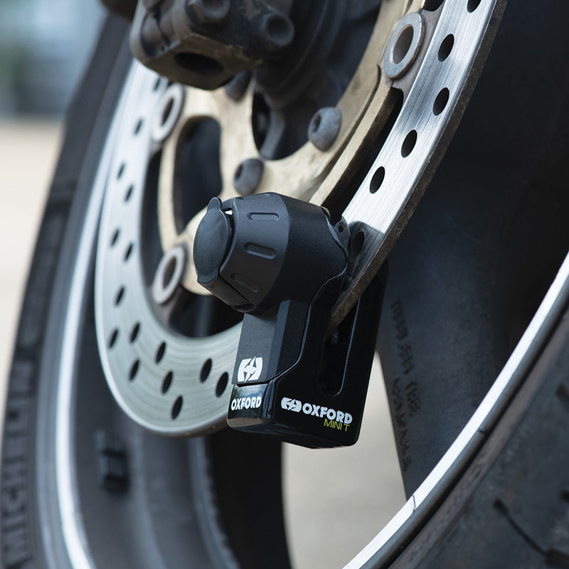 OXFORD Mini T Disc Lock - Black - Extra