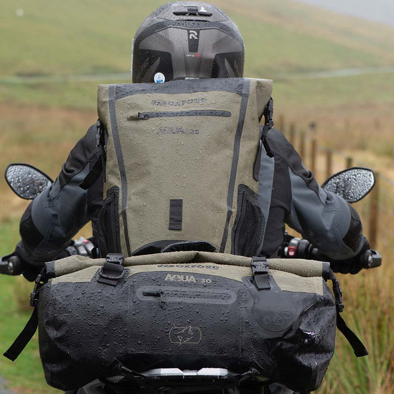 OXFORD Aqua T-70 Roll Bag Grey/Black 70L - Extra