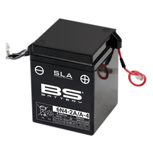 BS BATTERY SLA Battery Maintenance Free Factory Activated - 6N4-2A/A-4 - Main
