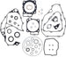 ATHENA Complete Engine Gasket Set (Oil Seals Included) - Main