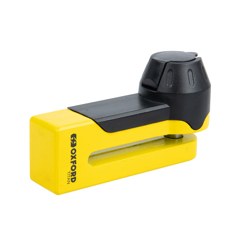 OXFORD Titan Ã¸10mm Pin Disc Lock - Yellow - Main