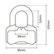 OXFORD Nemesis Disc Lock - 16mm - Extra