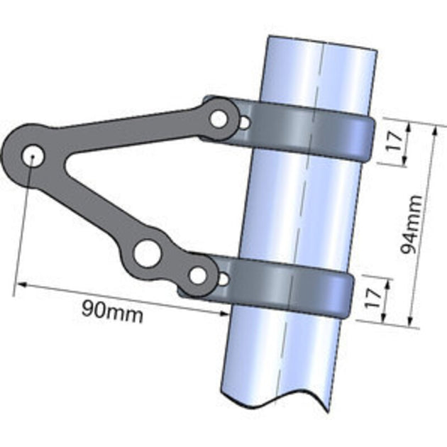 LSL BRACKET HEADLIGHT DIAM 59