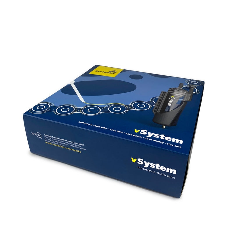 SCOTTOILER vSystem Chain Oiler Universal Edition + High Temp Red Lubricant - Extra