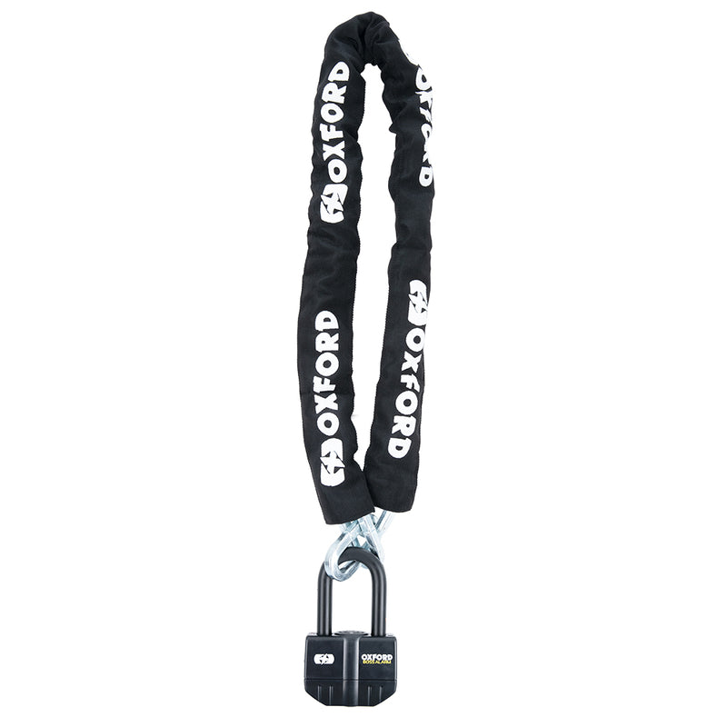 OXFORD Boss Alarm Lock 16mm + Chain 12mm X 1.2m - Extra
