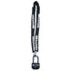 OXFORD Boss Alarm 16mm Padlock Black - Extra