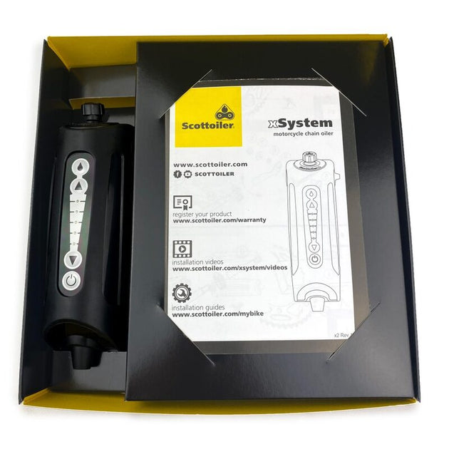 SCOTTOILER Xsystem 3.0 + 250 ml Oil High-Temp. Red - Extra