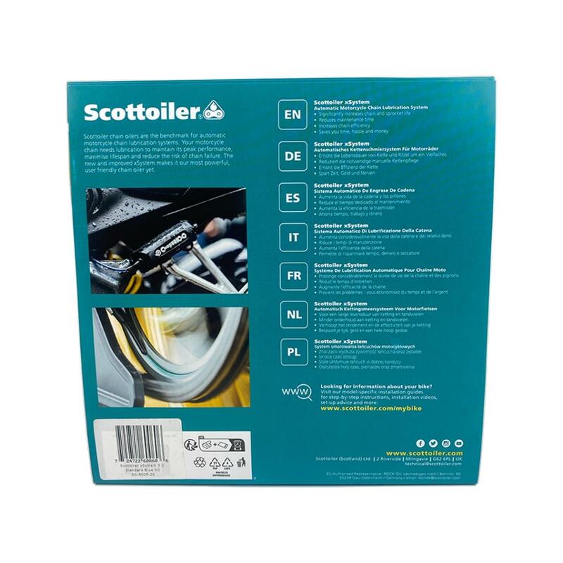 SCOTTOILER Xsystem 3.0 + 250 ml Oil All Climate Biodegradable - Extra