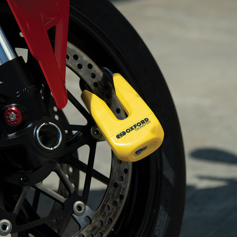 OXFORD Monster Disc Lock - Yellow - Extra