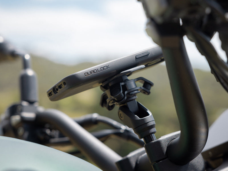 Suport Quad Lock® Motorcycle - Handlebar Clamp Bolt Mount PRO
