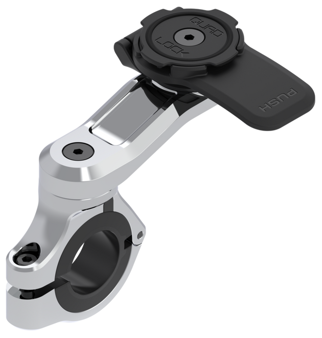 Suport Quad Lock® Motorcycle - Handlebar Mount PRO Chrome
