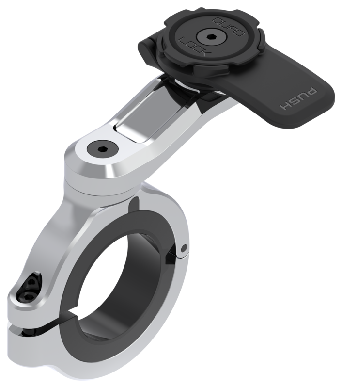 Suport Quad Lock® Motorcycle - Handlebar Mount PRO Chrome - Large