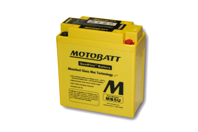 MOTOBATT Battery MB5U - Extra