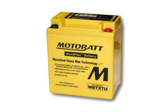MOTOBATT Battery MBTX7U - Extra