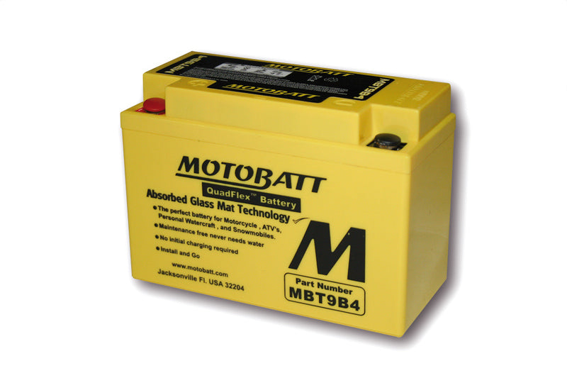 MOTOBATT Battery MBT9B4 - Extra