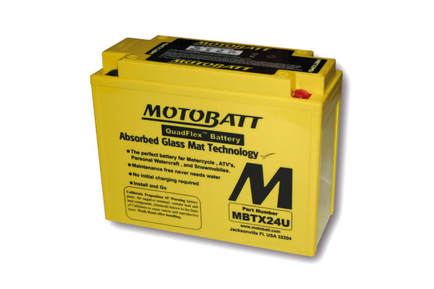 MOTOBATT Battery MBTX24U - Extra