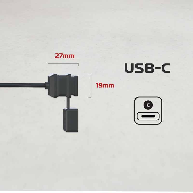 OXFORD USB Typ C 3.0 AMP Charging Kit - Extra