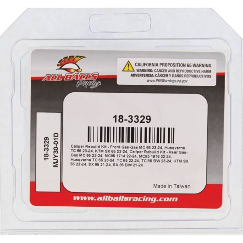 ALL BALLS Caliper Rebuild Kit - Extra