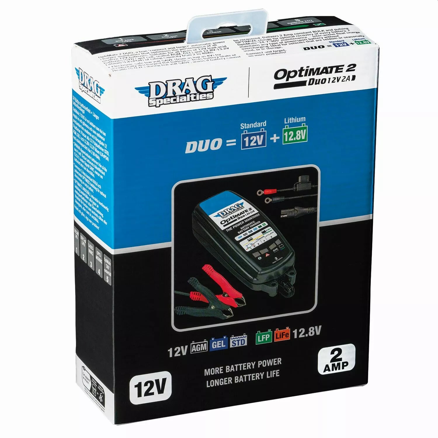 Incarcare si intretinere baterie moto | OPTIMATE 2 DUO