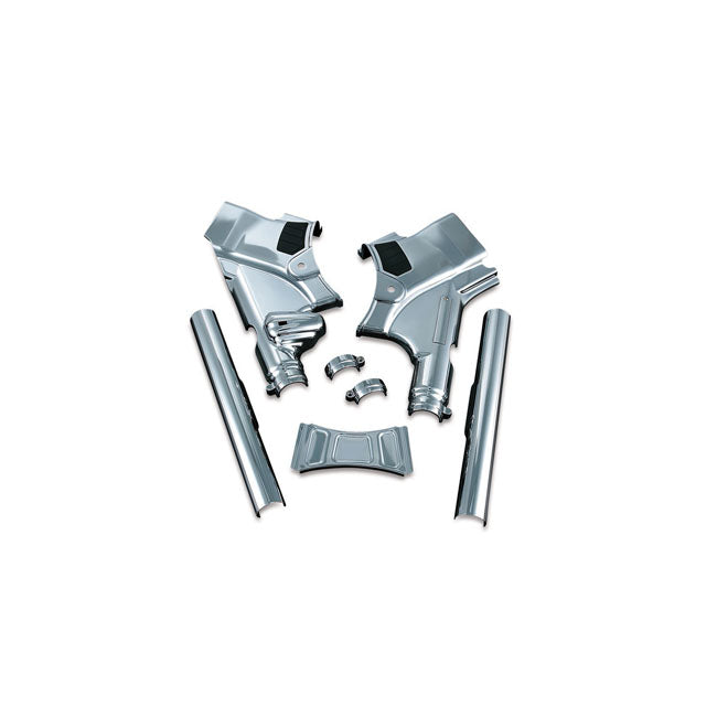 Kuryakyn, Touring deluxe frame neck cover. Chrome