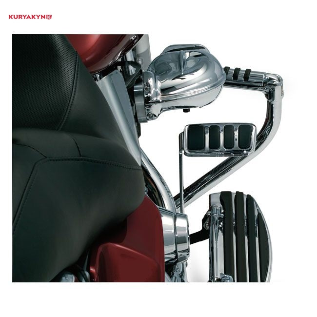Kuryakyn, extended brake pedal pad. Chrome