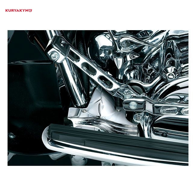 Kuryakyn, Touring lower front frame cover. Chrome