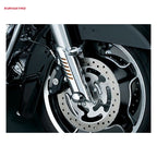 Kuryakyn, lower leg deflector shields. Chrome