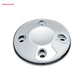 Kuryakyn, ISO-grip end cap. Smooth. Chrome (ea)