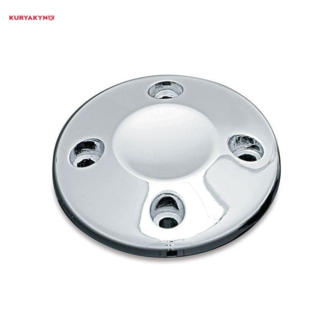 Kuryakyn, ISO-grip end cap. Smooth. Chrome (ea)