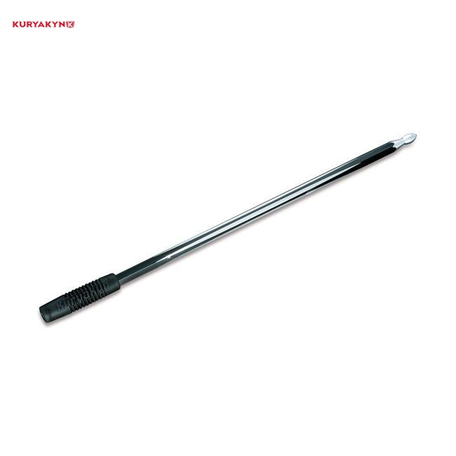 Kuryakyn, Billet antenna, hex/grooved contrast Machined blk