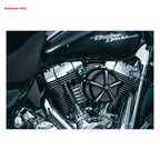 Kuryakyn, Hi-Five Mach 2 air cleaner kit. Black/Chrome